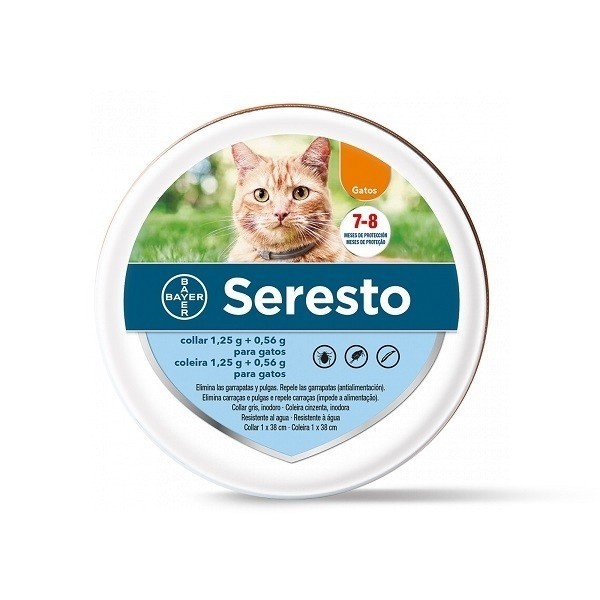 Seresto Gatos 1.25/0.56 G Collar 38 Cm