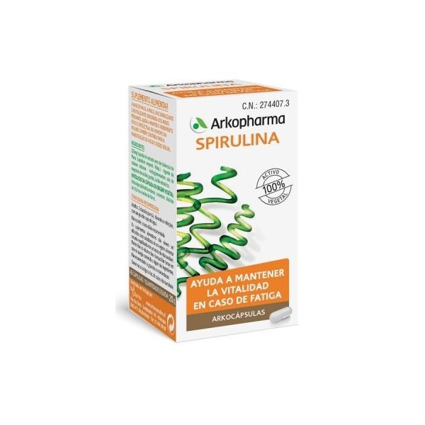 Arkopharma Arkocaps Spirulina 48 Cápsulas