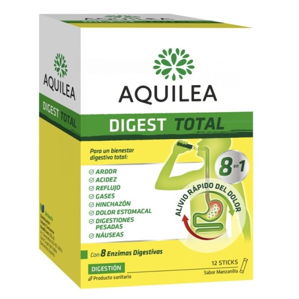 Aquilea Digest Total  12 Sticks 2,5 G Sabor Manzanilla
